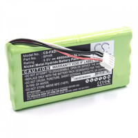 Batterij voor Fukuda CardiMax FCP-7101, 9,6V, NiMH, 4000mAh