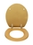 WENKO WC-Sitz Aldeno Gold matt, aus MDF