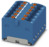 Verteilerblock, Push-in-Anschluss, 0,14-2,5 mm², 12-polig, 17.5 A, 6 kV, blau, 3