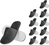 Frotteeslipper Lance geschlossen; Schuhgröße universal; grau; 10 Paar(e) /