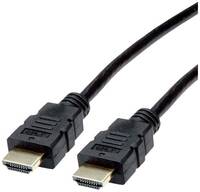 Roline HDMI Csatlakozókábel HDMI-A dugó, HDMI-A dugó 1.50 m Fekete 11.04.5931 High Speed-HDMI Ethernettel HDMI kábel