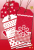 HERMA 15274 Kadokaartje kerst witte kerst 8 x 4 cm, rood Bild 2