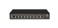 Network Switch Unmanaged Gigabit Ethernet (10/100/1000) Power Over Ethernet (Poe) Black