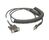 Connection cable, RS232, 9PIN, Female, 2.8 m, coiled, for: DS3508, DS3578, DS3578 FIPS, VC70N0 Zubehör Barcode Leser