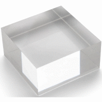 Acryl-Block 100x50x100mm transparent