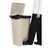 Rubbermaid Step on Container in Beige with Tight Fitting Lid Minimise Odour 87L
