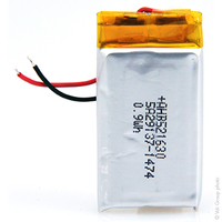 Batterie(s) Batterie Li-Po 1S1P ICP521630PM + PCM UN38.3 3.7V 250mAh fils