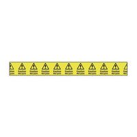 Barrier tape - Caution wet paint