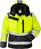 High Vis Winterjacke Damen 4143 PP Warnschutz-gelb/schwarz - Rückansicht