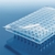 Paket BRAND® Premium-PCR-Platten + BRAND® PCR-Verschlussfolie | Beschreibung: PCR-Platte Art. Nr. 9.409 264 halber Rahme