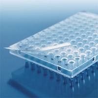 Package BRAND® Premium PCR plates with raised half frame + BRAND® PCR sealing film No. of wells 96