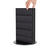 Counter Display / FlexiSlot® Slatwall Table Display "Style-Black" | traffic black similar to RAL 9004