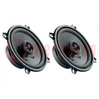 Car loudspeakers; two-way; 130mm; 60W; 80÷17000Hz; 4Ω; 2pcs.