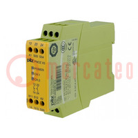 Module: safety relay; PNOZ X5; 24VAC; 24VDC; OUT: 2; -10÷55°C