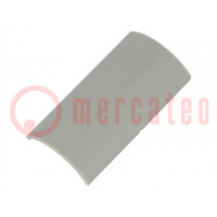 Conector; gris; ABS; UL94HB