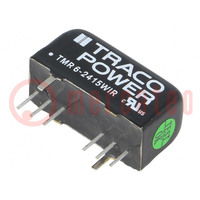 Converter: DC/DC; 6W; Uin: 9÷36V; Uout: 24VDC; Iout: 250mA; SIP8