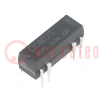 Relay: reed switch; SPST-NO; Ucoil: 12VDC; 500mA; max.150VDC; 10W