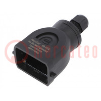 Enclosure: for HDC connectors; Han-Eco® B; size 6B; for cable