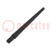 Brush; ESD; Overall len: 145mm; Features: dissipative