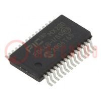 IC: microcontrolador PIC; 64kB; 2,3÷3,6VDC; SMD; SSOP28; PIC32