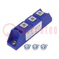 Module: diodes; série double; 1,6kV; If: 82A; TO240AA; Ufmax: 1,74V