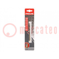 Drill bit; for metal; Ø: 6mm; Features: grind blade; blister