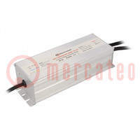 Power supply: switched-mode; 200W; 12VDC; 16.66A; 180÷295VAC; IP67