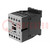 Contactor: 3-pole; NO x3; Auxiliary contacts: NO; 110VDC; 7A; DILM7