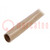 Insulating tube; fiberglass; beige; -30÷155°C; Øint: 2mm; L: 10m