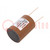 Capacitor: copper-polypropylene-paper; 1.5uF; 600VDC; ±5%; THT