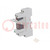Relay: interface; DPDT; Ucoil: 230VAC; for DIN rail mounting