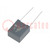 Capacitor: polyester; 100nF; 630VDC; 10mm; ±10%; 13x8x16mm; THT