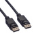 ROLINE DisplayPort Kabel, DP ST - ST, LSOH, schwarz, 10 m