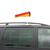 Imagebild Autofahne "Tube" Deutschland, Deutschland-Farben