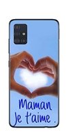 ONOZO CASE FOR SAMSUNG GALAXY A51 WITH MAMAN JE T'AIME DESIGN