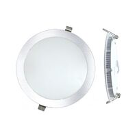 SILVER ELECTRONIC DOWNLIGHT LED PLANO 12W 4000K D175 PLATA 840LM SILVER