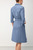 Kleid Livia Chambray; Kleidergröße 50; hellblau