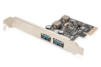 Digitus USB 3.0, 2 porty, karta PCI Express Add-On