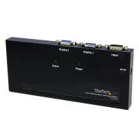 StarTech.com Sdoppiatore video VGA ad alta risoluzione a 2 porte 350 MHz/Amplificatore di distribuzione
