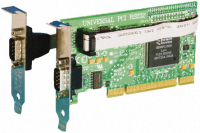 Brainboxes Low Profile PCI 1 + 1 scheda di interfaccia e adattatore
