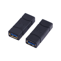 LogiLink USB 3.0-A F/F Schwarz