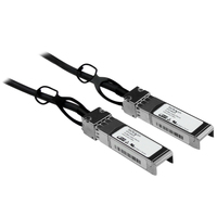StarTech.com Cisco SFP-H10GB-CU2M Compatible 2m 10G SFP+ to SFP+ Direct Attach Cable Twinax - 10GbE SFP+ Copper DAC 10 Gbps Low Power Passive Mini GBIC/Transceiver Module DAC Fi...