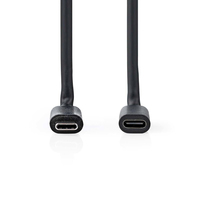 Nedis CCGL64010BK10 câble USB 2 m USB 3.2 Gen 1 (3.1 Gen 1) USB C Noir