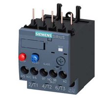 Siemens 3RU2116-0GB0 áram rele Fekete