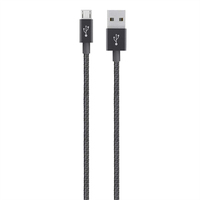 Belkin USB A - Micro-USB, 1.2m kabel USB 1,2 m Micro-USB A Czarny