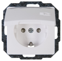 Kopp 920802069 socket-outlet CEE 7/3 White