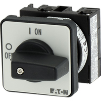 Eaton T0-1-8200/E commutateur électrique 1P Noir, Gris