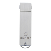 Kingston Technology IronKey S1000 unidad flash USB 64 GB USB tipo A 3.2 Gen 1 (3.1 Gen 1) Plata