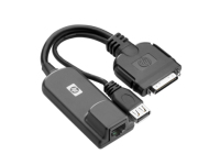 Hewlett Packard Enterprise KVM Console USB 8-pack Interface Adapter toetsenbord-video-muis (kvm) kabel Zwart