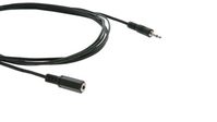Kramer Electronics C-AS35M/AS35F-50 Audio-Kabel 15,2 m 3.5mm Schwarz